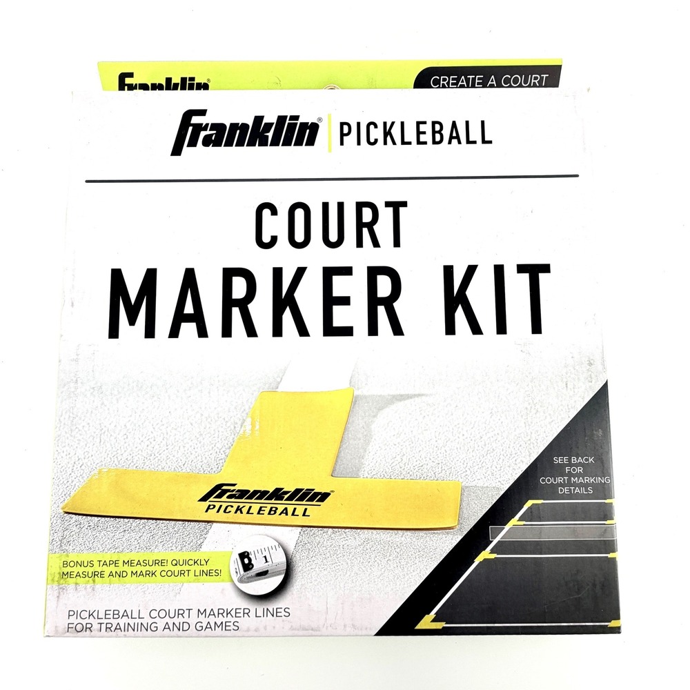NEW Franklin Pickleball Court Marker Kit Portable Lines Sealed Box